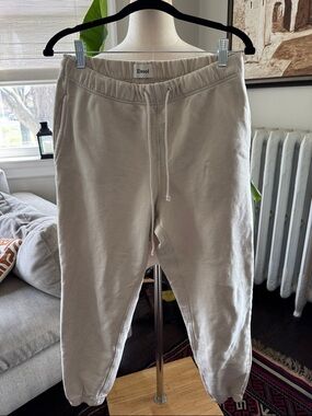 Elwood Women's Cream Drawstring Joggers